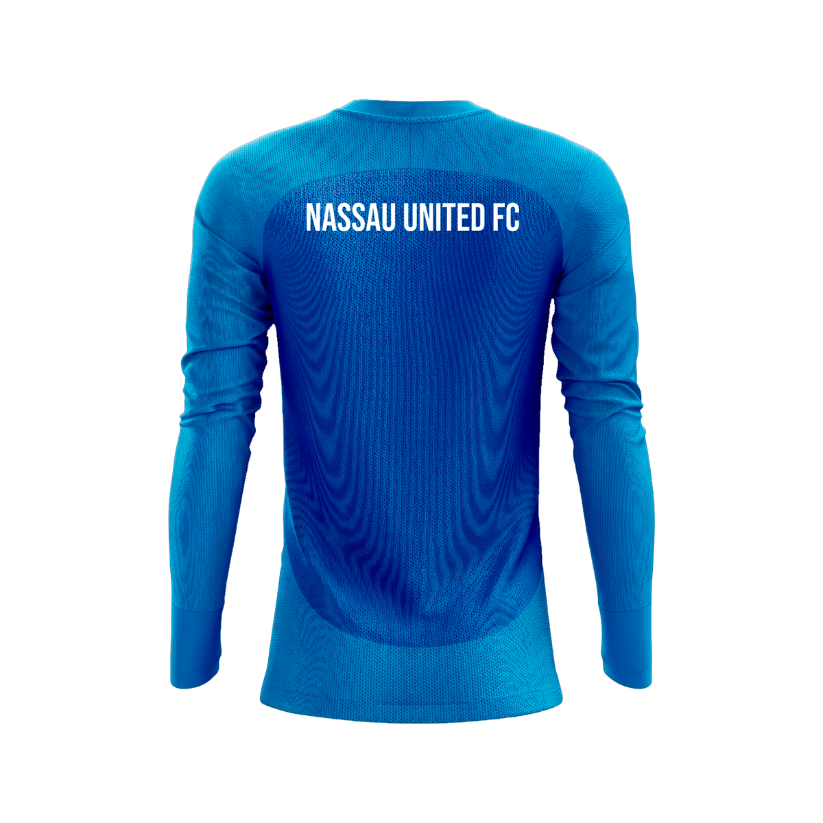 nassau united goal keeper jersey royal blue