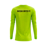 nassau united goal keeper jersey neon yellow