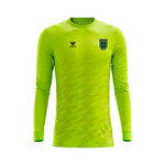 nassau united goal keeper jersey neon yellow