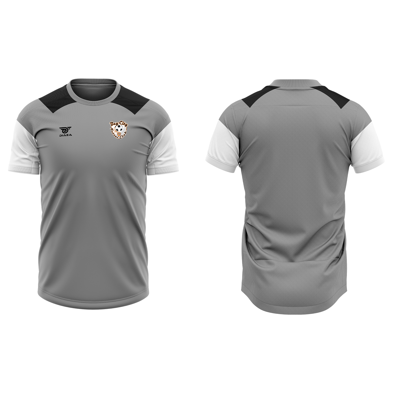 bay city tri tone practice jersey grey