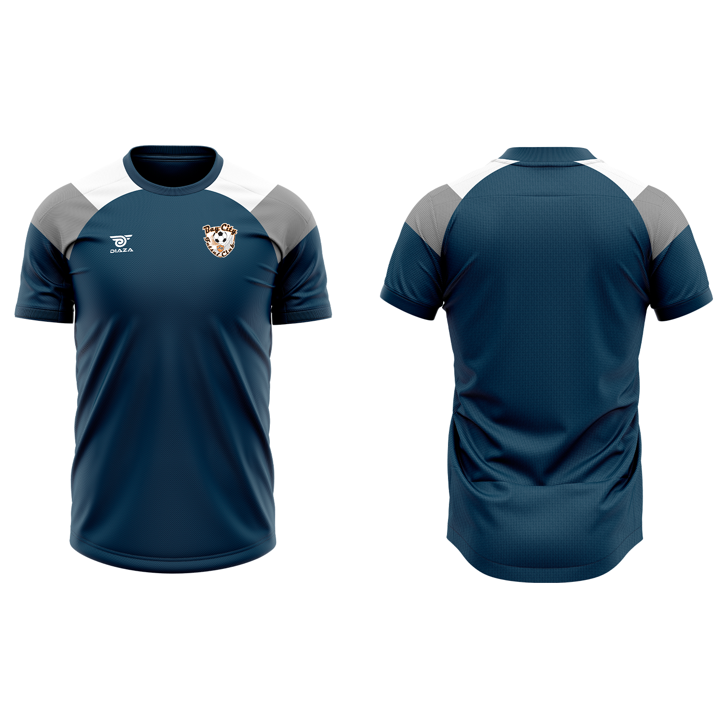 bay city tri tone practice jersey blue