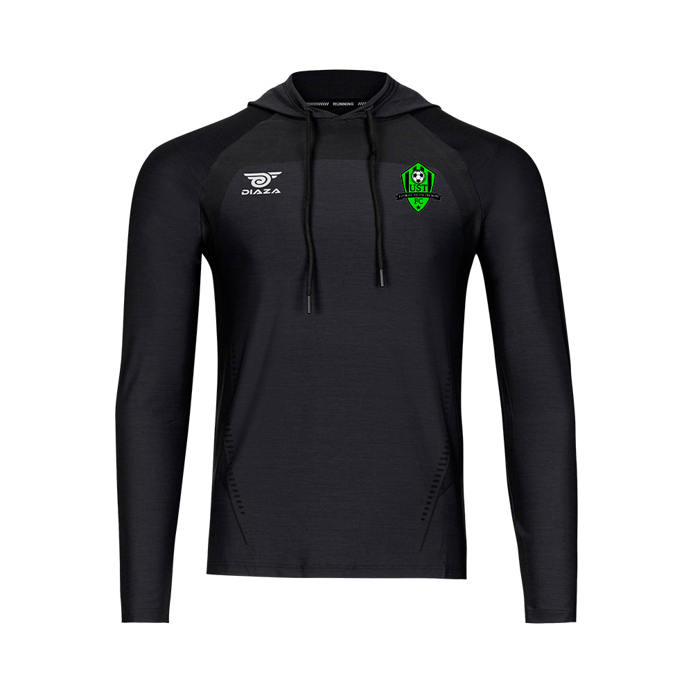 UST Suba Hooded Long Sleeve Black - Diaza Football 