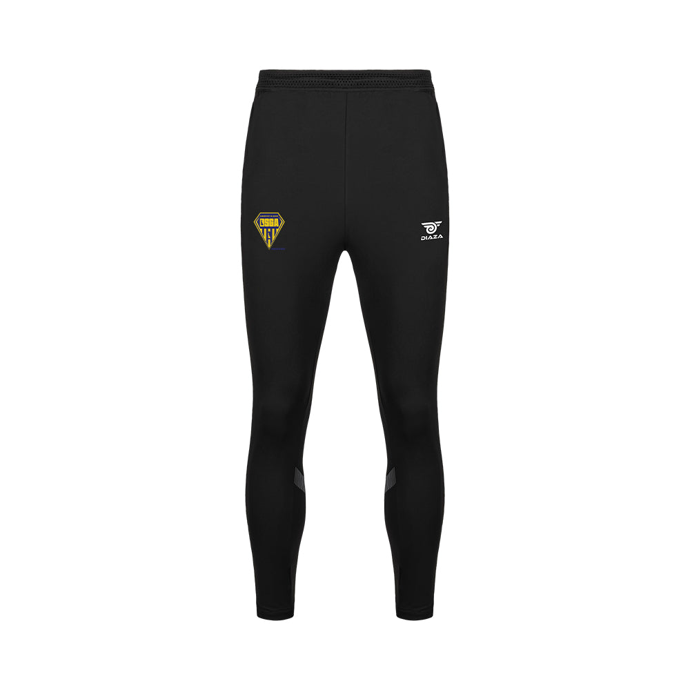 Diamond State Academy Tunnel Pants Black/Gray - Diaza Football 