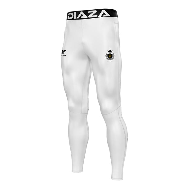 Real FC Compression Pants Men White