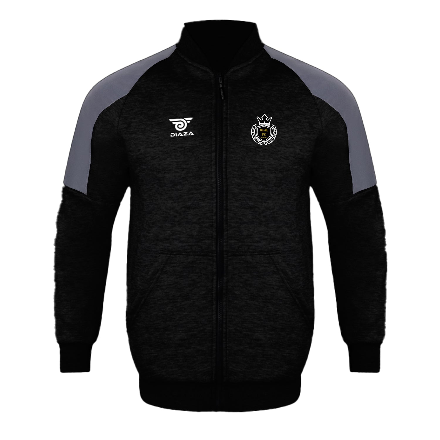Real FC Vintage Jacket Black - Diaza Football 