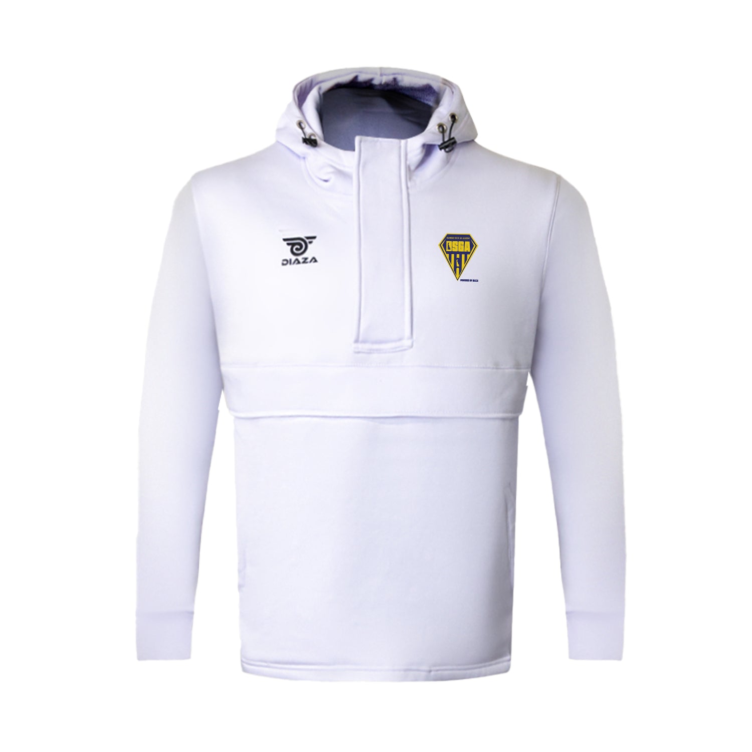 Diamond State Academy EL Blanco Hoodie - Diaza Football 