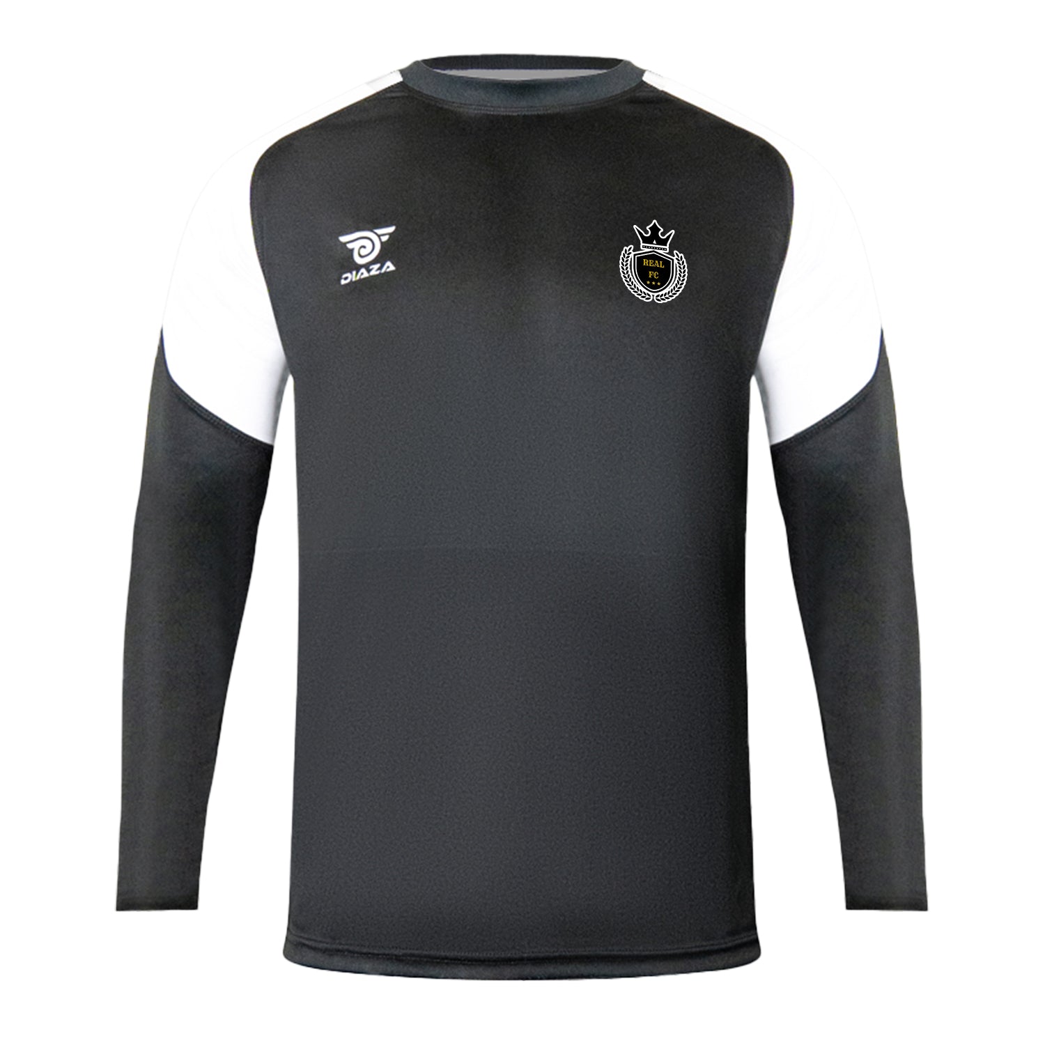 Real FC Long Sleeve Training Black - Diaza Football 