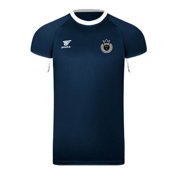 Real FC Short Sleeve Training Navy Blue