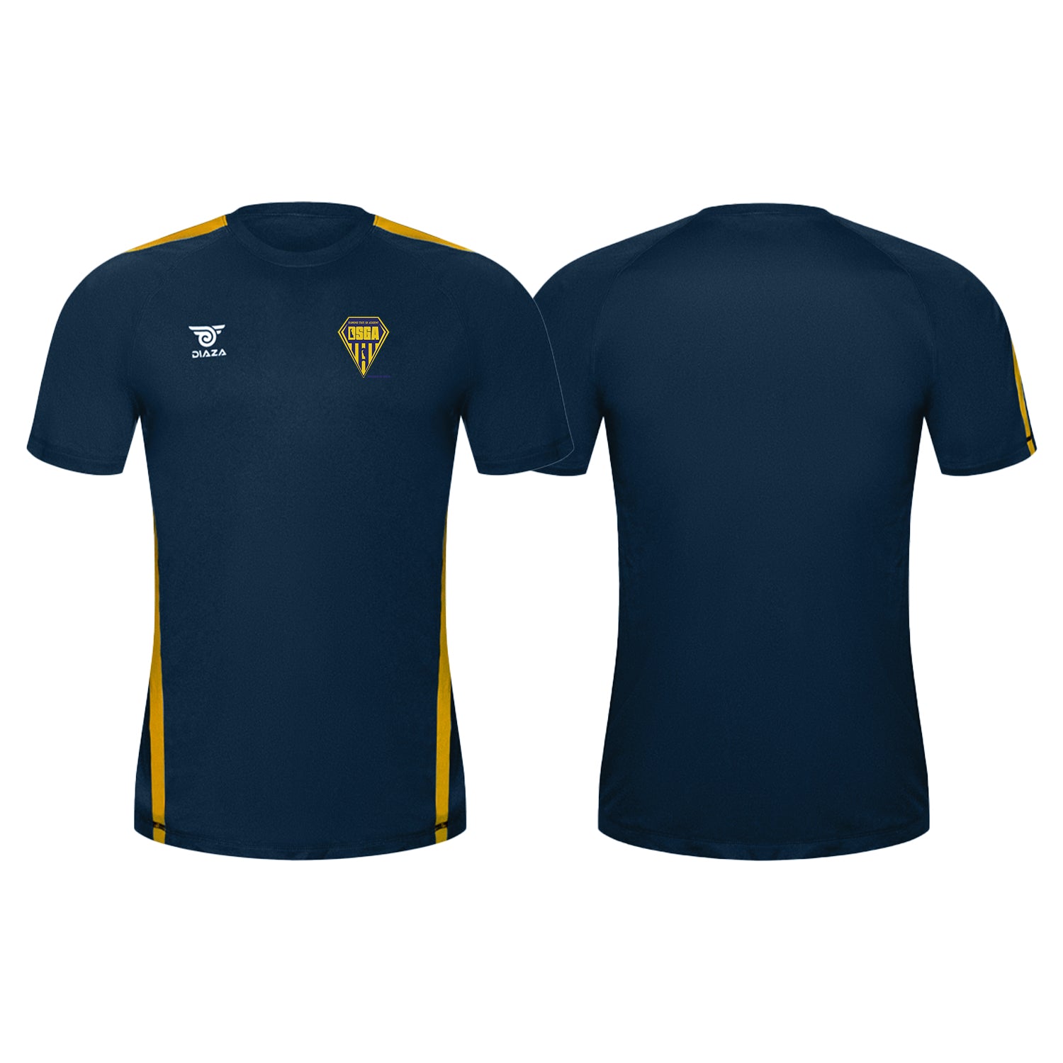 Diamond State Academy City Training Jersey N Blue Yellow - Diaza Football 