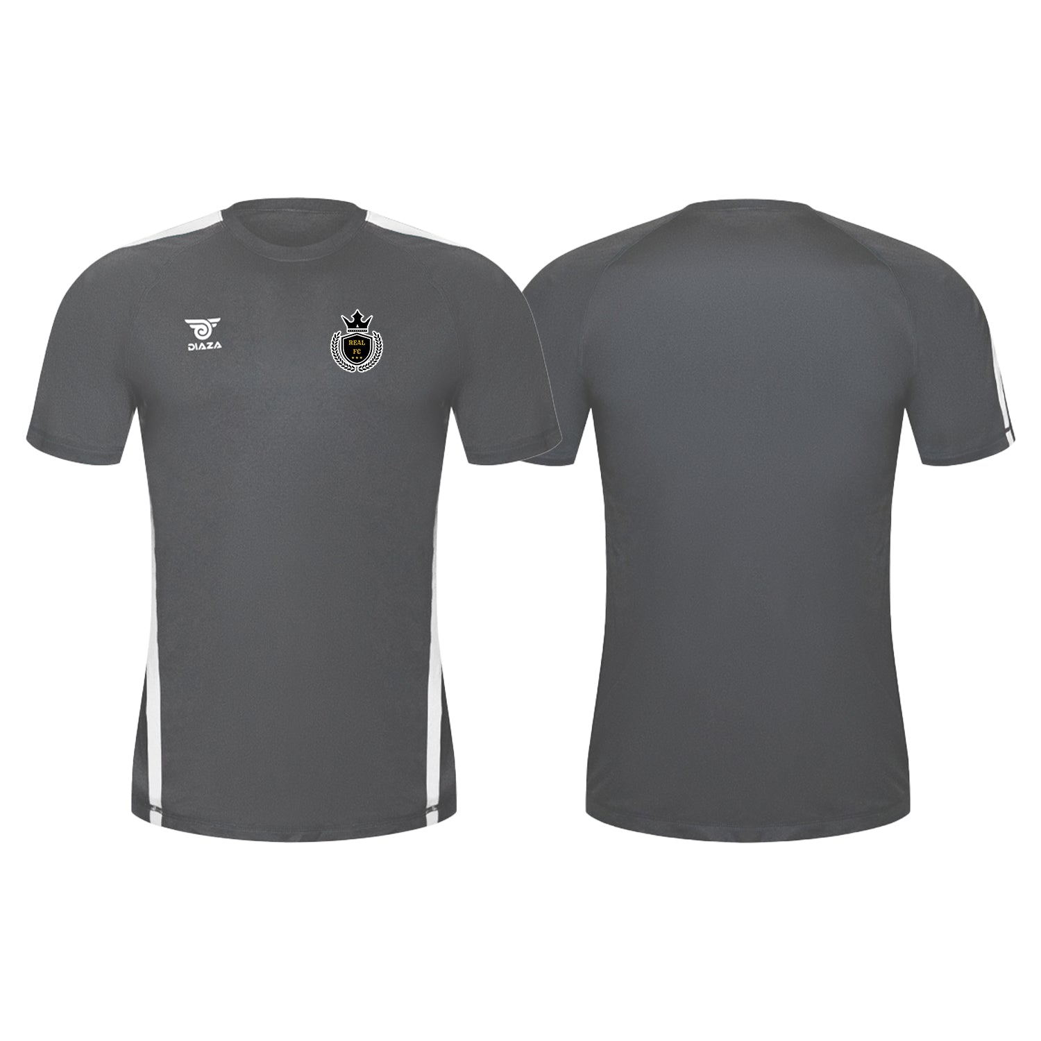Real FC City Training Jersey Grey White - Diaza Football 