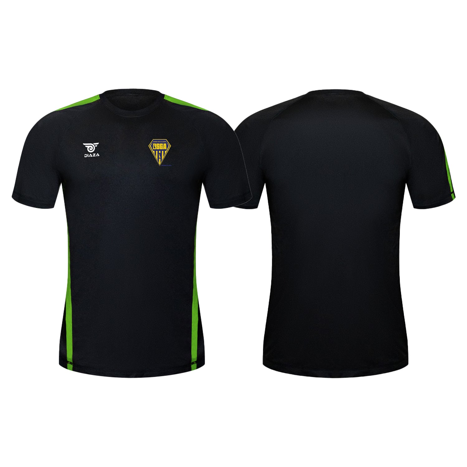 Diamond State Academy City Training Jersey Black Green - Diaza Football 