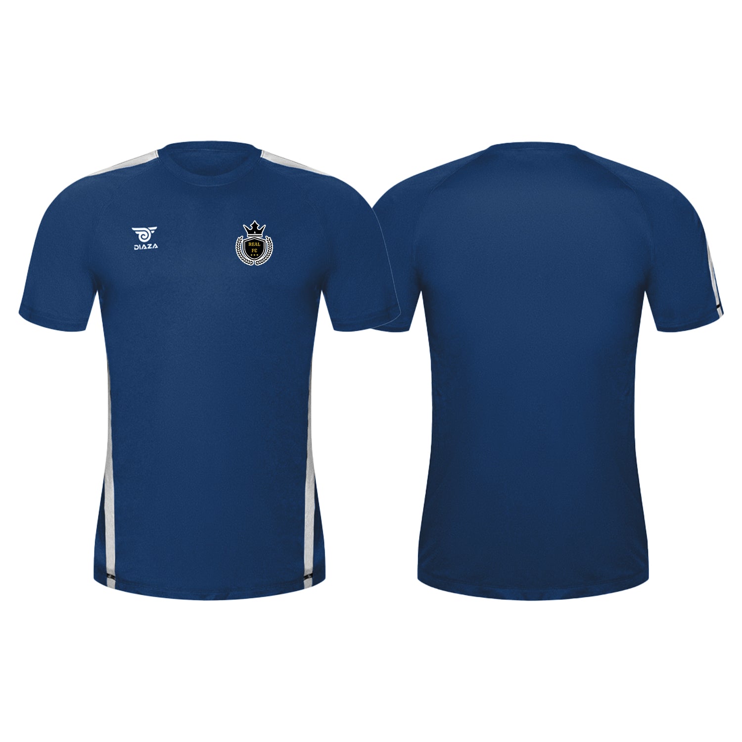 Real FC City Training Jersey Royal-Blue White - Diaza Football 