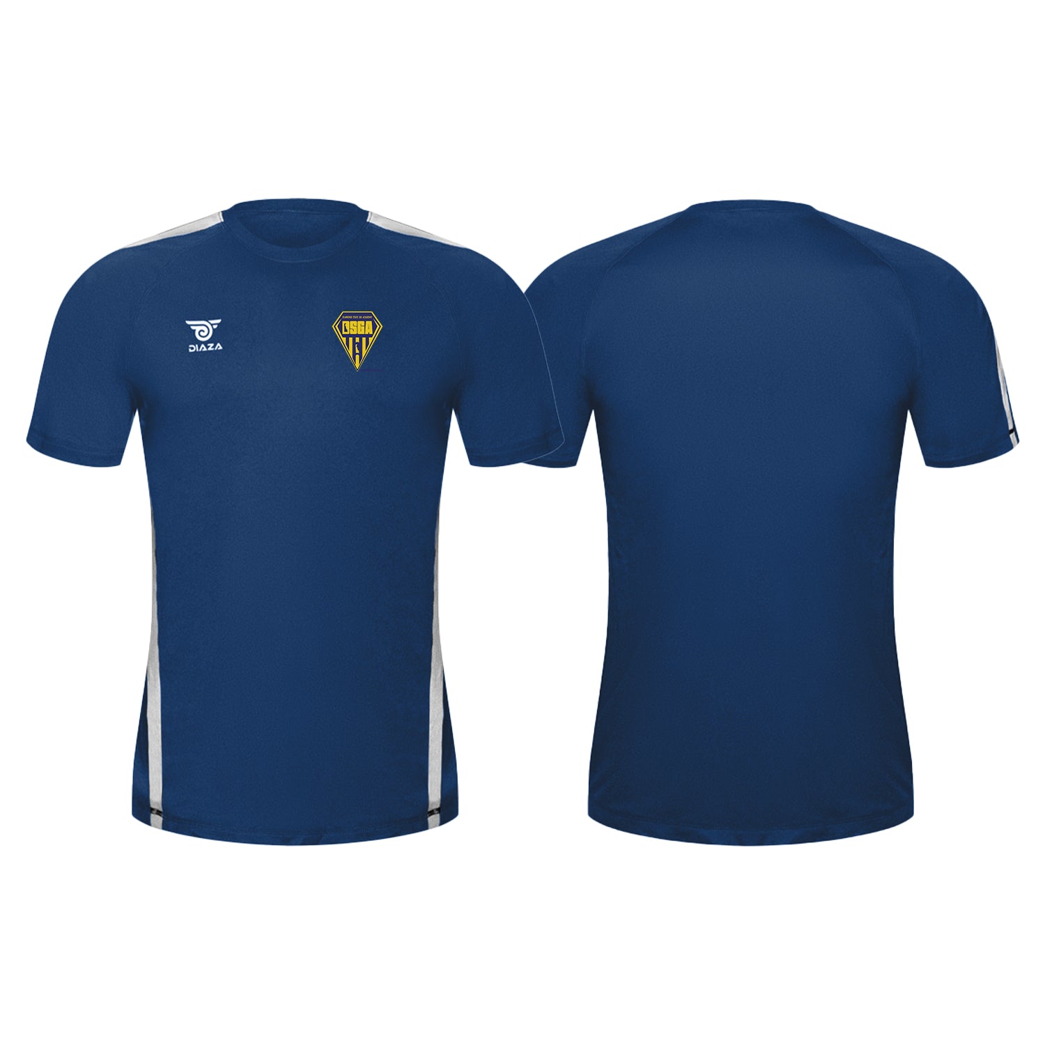 Diamond State Academy City Training Jersey Royal-Blue White - Diaza Football 
