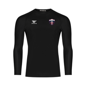 Elites United Compression Long Sleeve Jersey Black - Diaza Football 