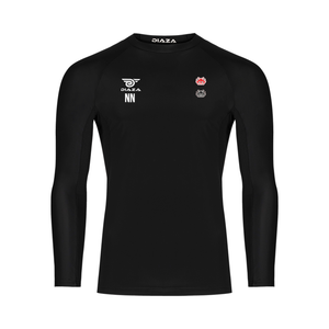 Toronto Raiders Long Sleeve Compression Shirt Black - Diaza Football 