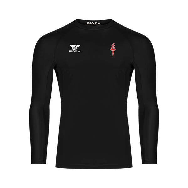 New York Titans Long Sleeve Compression Shirt Black - Diaza Football 