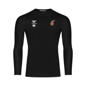 Minneapolis Monarchs Long Sleeve Compression Shirt Black - Diaza Football 