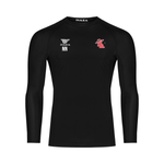 San Antonio Soldados Long Sleeve Compression Shirt Black - Diaza Football 