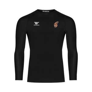 Minneapolis Monarchs Long Sleeve Compression Shirt Black - Diaza Football 