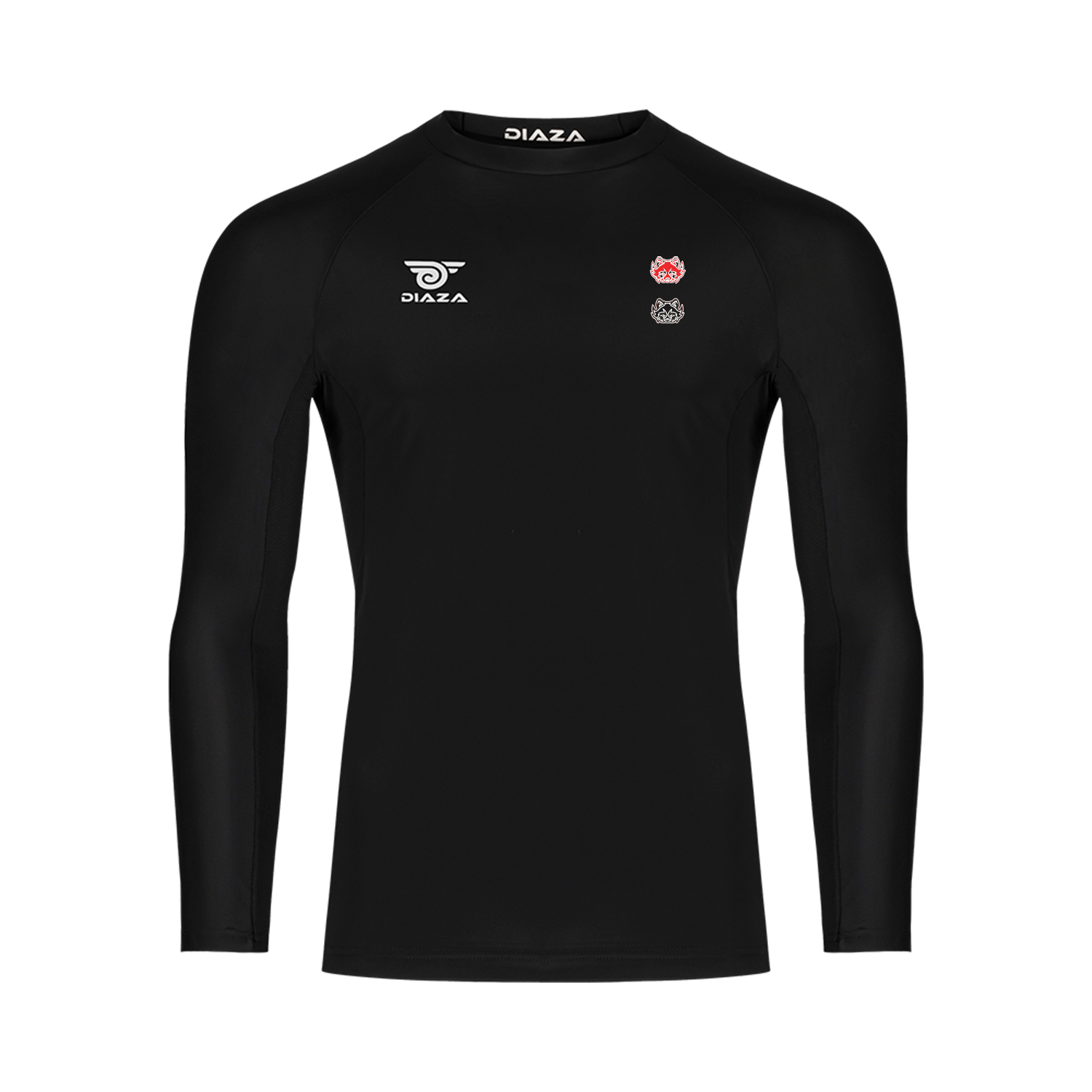 Toronto Raiders Long Sleeve Compression Shirt Black - Diaza Football 
