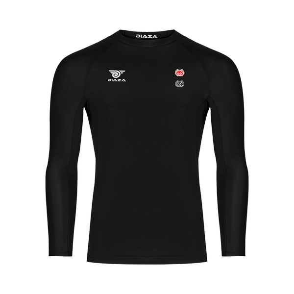Toronto Raiders Long Sleeve Compression Shirt Black - Diaza Football 