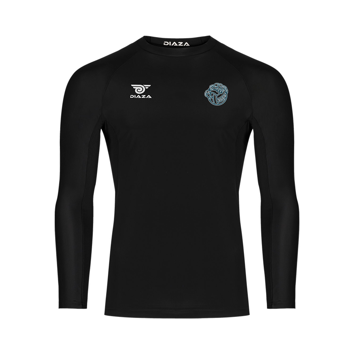 Chicago Prowl Long Sleeve Compression Shirt Black - Diaza Football 