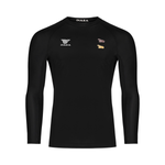 Charlotte Aviators Long Sleeve Compression Shirt Black - Diaza Football 
