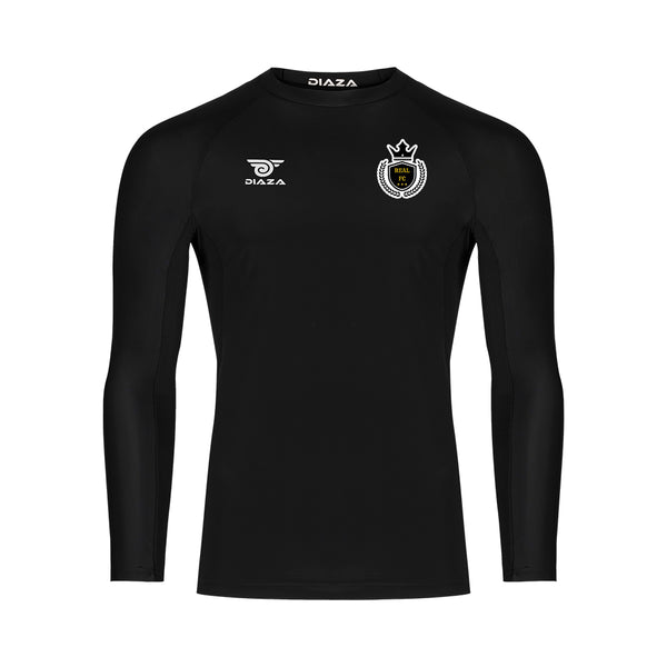 Real FC Long Sleeve Compression Jersey Black