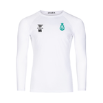 Detroit Innovators Long Sleeve Compression Shirt White - Diaza Football 