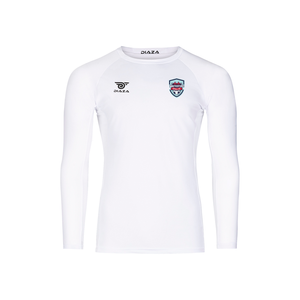 Whitestone Compression Long Sleeve Jersey White - Diaza Football 