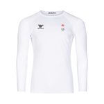 Toronto Raiders Long Sleeve Compression Shirt White - Diaza Football 