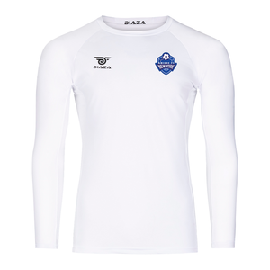 Amigos FC Long Sleeve Compression Jersey White - Diaza Football 