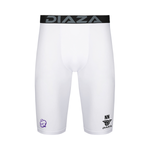 New Orleans Curse Compression Shorts White - Diaza Football 