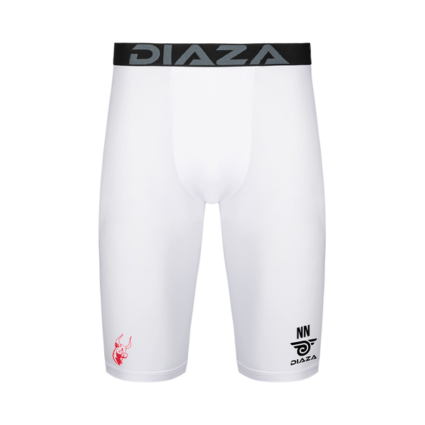 Kansas City Stampede Compression Shorts White - Diaza Football 