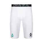 Detroit Innovators Compression Shorts White - Diaza Football 