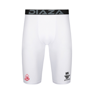 League City Legends Compression Shorts White - Diaza Football 