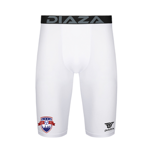 Manhattan Kickers Compression Shorts Women White - Diaza Football 