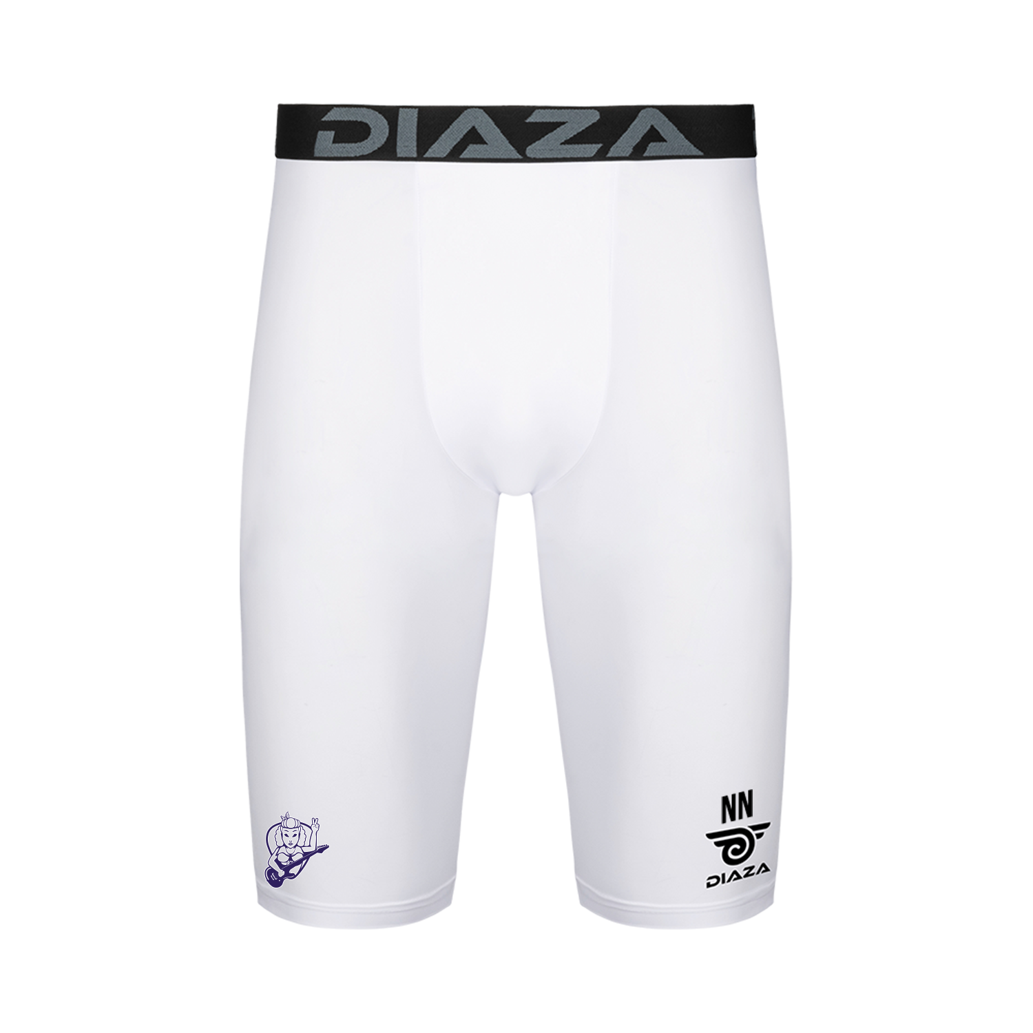 Cleveland Riff Compression Shorts White - Diaza Football 