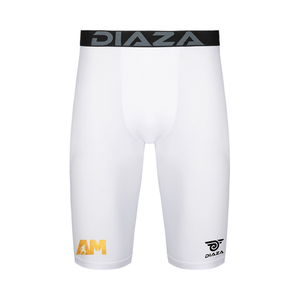 AM Training Compression Shorts White - Diaza Football 