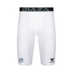 Chicago Prowl Compression Shorts White - Diaza Football 