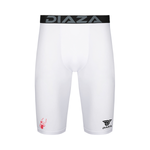 Kansas City Stampede Compression Shorts White - Diaza Football 