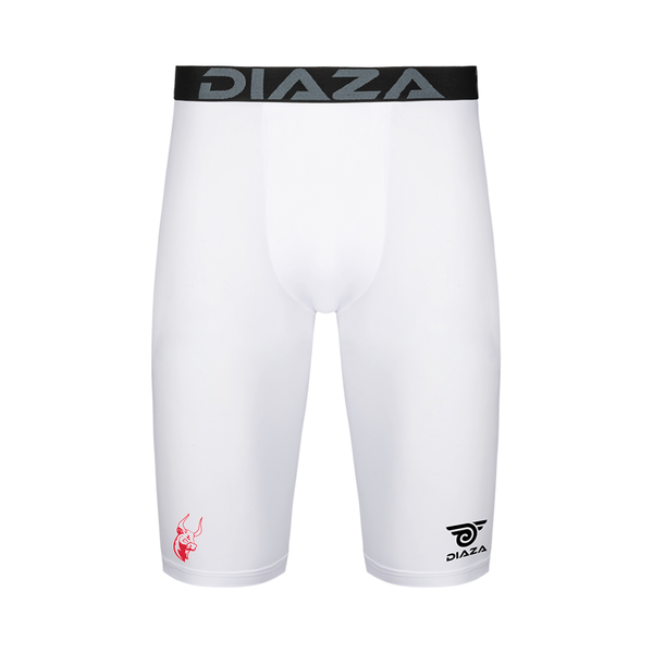 Kansas City Stampede Compression Shorts White - Diaza Football 