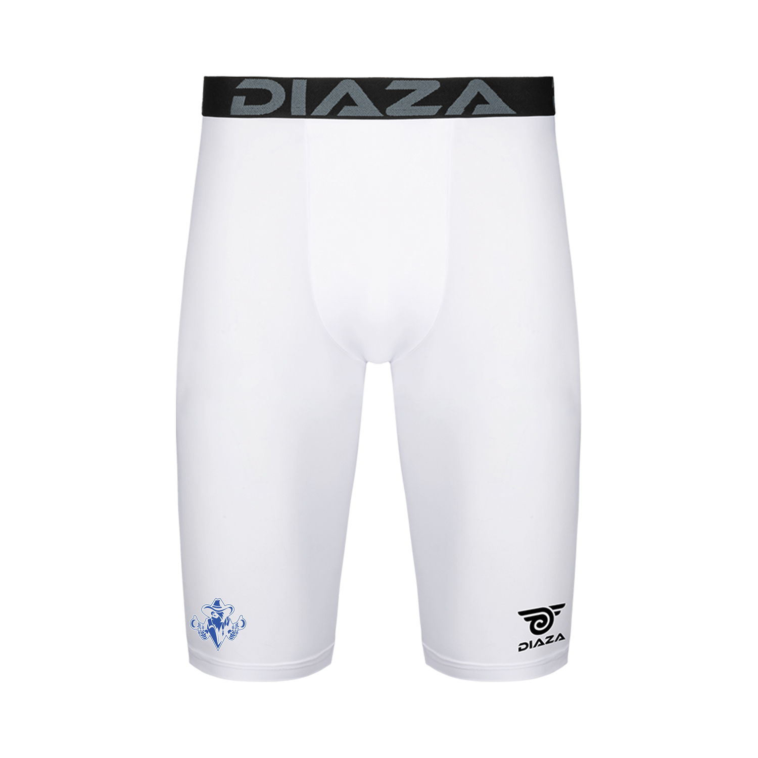 Austin Outlaws Compression Shorts White - Diaza Football 
