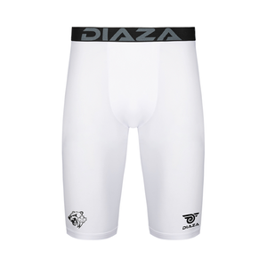 Ottawa Black Bears Compression Shorts White - Diaza Football 