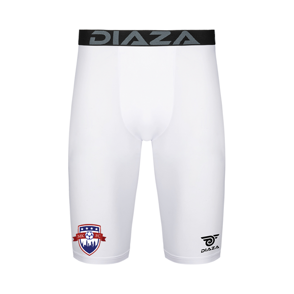 Manhattan Kickers Compression Shorts White - Diaza Football 