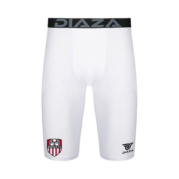 Passaic FC Compression Shorts White