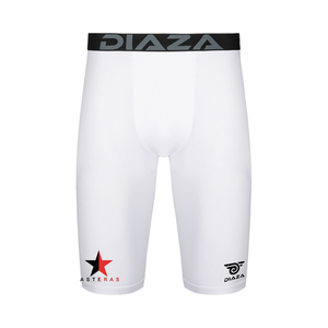 Asteras Compression Shorts Women White - Diaza Football 