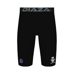 New Orleans Curse Compression Shorts Black - Diaza Football 