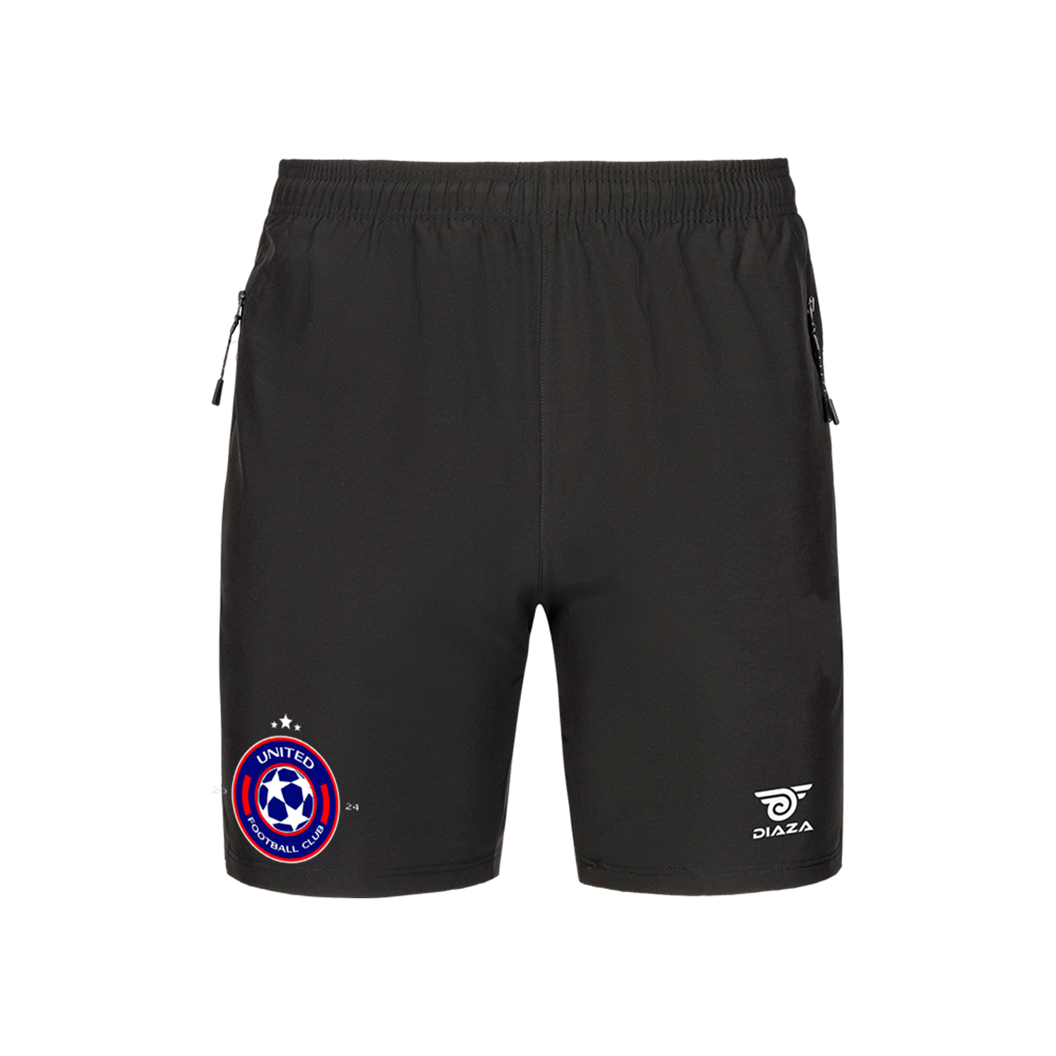 Pantaloncini da calcio United Bogota neri - Diaza Football 