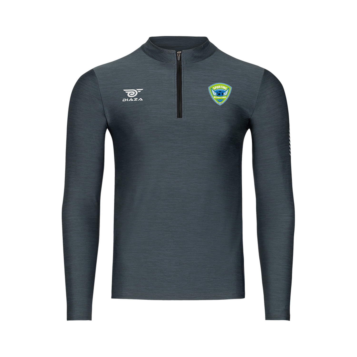Sporting International Zip Dark Gray - Diaza Football 